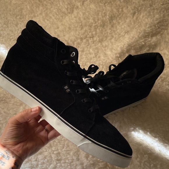 Harley-Davidson Other - Harley-Davidson Black High-Top Sneakers
